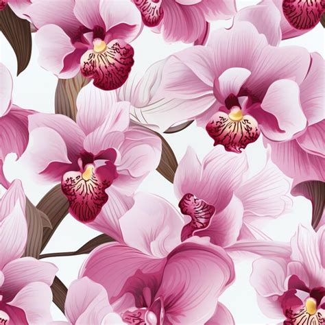 Premium AI Image | Minimalist floral pattern