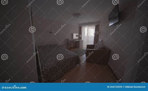 An Empty Room in an Apartment Building. Stock Image - Image of white, indoors: 264723929