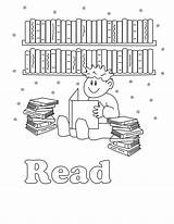 Library Book Coloring Pages Page 2  Books sketch template