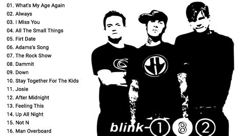 BLINK - 182 Greatest Hits || BLINK - 182 Best Songs Collection - YouTube