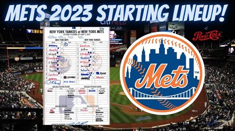 Your 2023 New York Mets Starting Lineup! (Season Preview) - YouTube