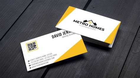 Professional business card template design 689557 Vector Art at Vecteezy