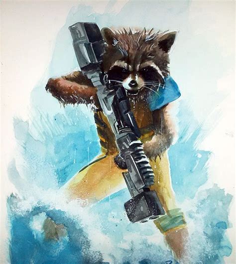 Best Art Ever (This Week) - 09.12.14 | Rocket raccoon, Raccoon, Marvel characters