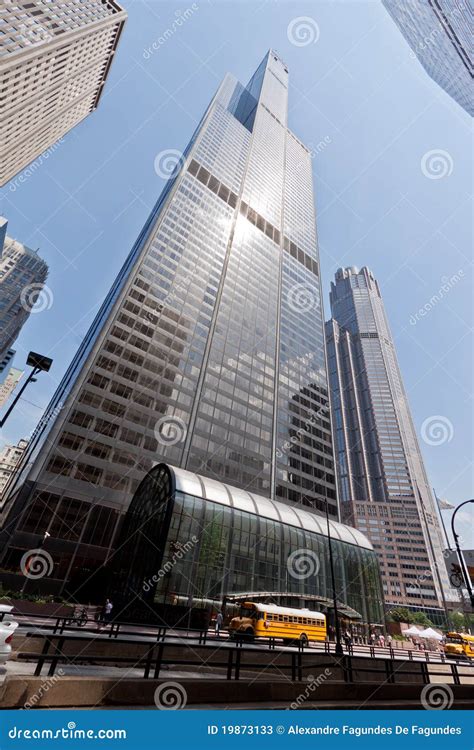 Willis Tower Chicago editorial stock photo. Image of states - 19873133