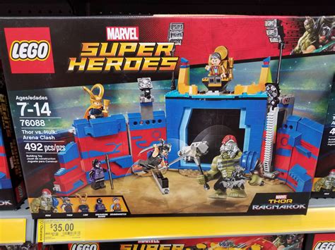 [Walmart] LEGO Thor vs. Hulk Arena Clash (76088) $35.00/42% : r/legodeal