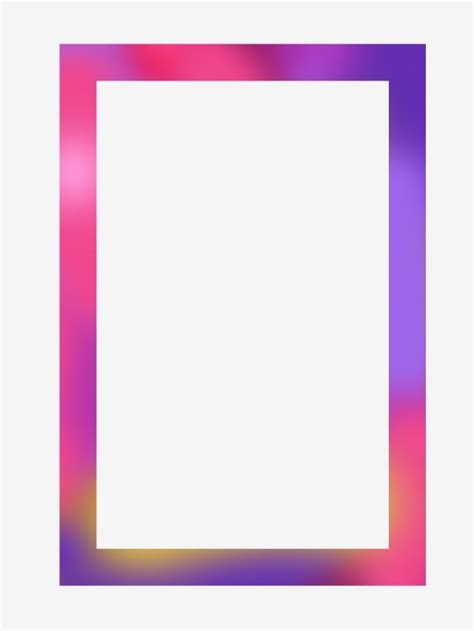 Border Download PNG Transparent, Gradient Poster Border Png Download ...