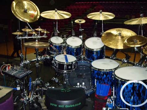 Gavin Harrison Drum Set | Bateristas, Percusión, Bateria