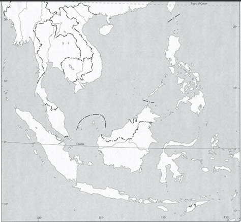 SE Asia - Islands and physical features Diagram | Quizlet