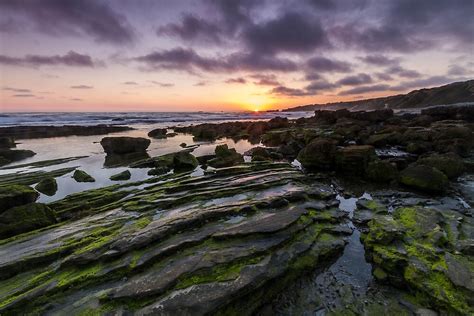 "A Crystal Cove Sunset" by Richard Thelen | Redbubble