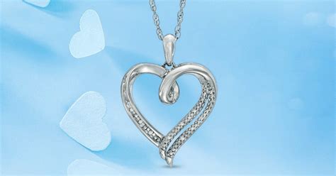 Zales Diamond Accent Necklace ONLY $29.99 Shipped - Guaranteed Valentine's Day Delivery