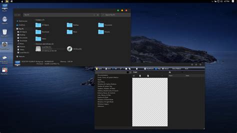 macOS Dark for Windows 10 - Enable Windows Theme Customization