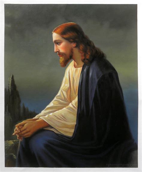 Jesus Christ Portrait Painting