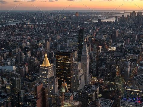 New York night by TRAVEL IMAGE on @creativemarket | New york night, Aerial view, Travel images