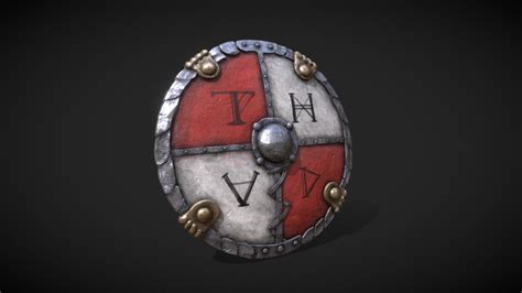 Dwarf Shield - 3D model by Duncan Larsen (@DuncanLarsen) [90ac3e8 ...