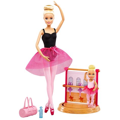 Barbie Doll Dance Coach Playset with 2 Dolls and Working Stage - Walmart.com - Walmart.com