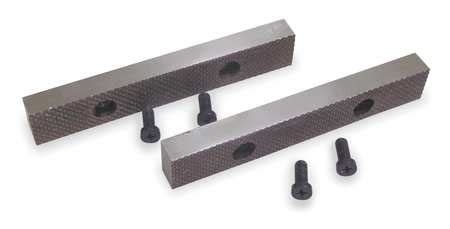 Replacement Vise Jaws 6L x 1W Serrated - Precision Vice