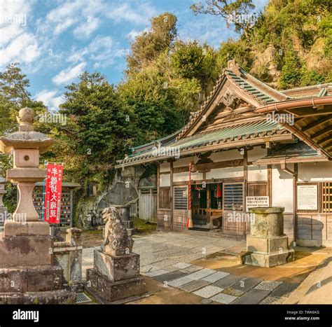 Hansobo Temple at Kencho-ji Temple, Kamakura, Kanagawa, Japan Stock Photo - Alamy