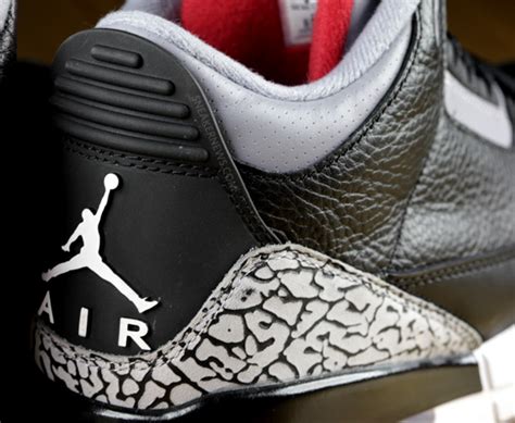 Air Jordan III - Black - Cement - 2011 Retro | Detailed Look - SneakerNews.com