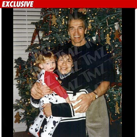 Arnold Schwarzenegger, Mildred Baena and Child Picture!