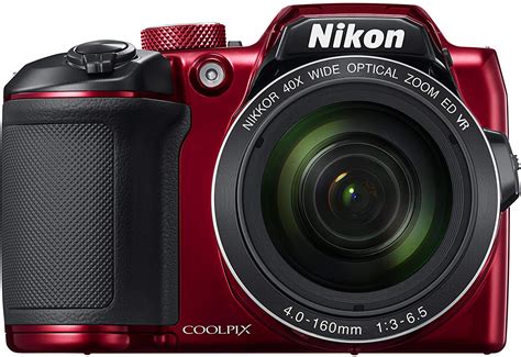 Nikon Coolpix B500 Digital Camera (Red)