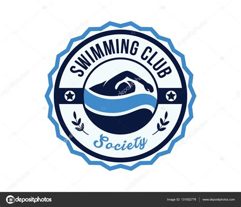 Modern Sports Badge Logo - Swimming Stock Vector by ©naulicreative ...