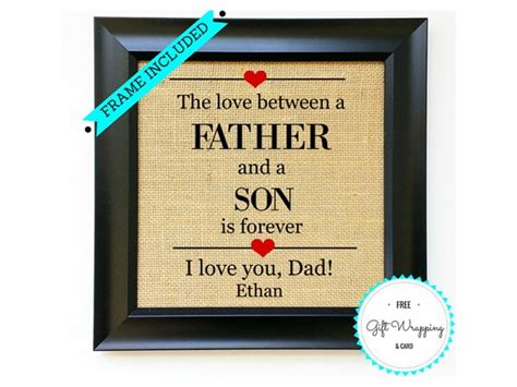 FATHERS DAY GIFT Personalized Gift for Dad from Son Sons Group