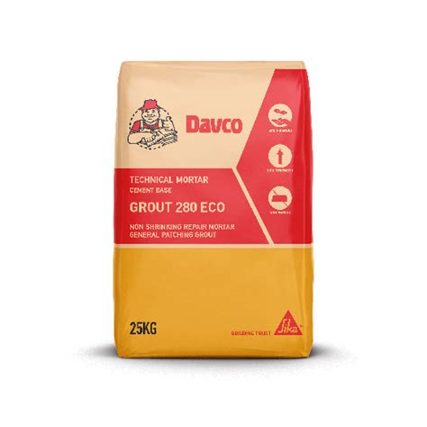 Davco Grout 280 Eco (25kg) | SIKA