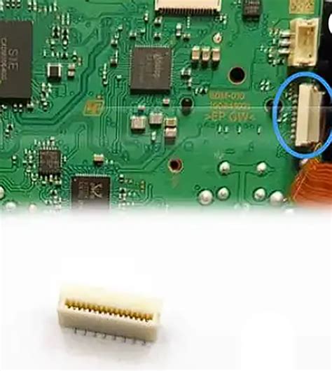 Parts - PS5 Dualsense Controller Motherboard L / R Adaptive Trigger Ribbon Cable Connector for ...