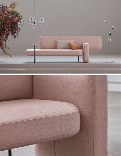 The Design Of The Pebble Sofa Was Inspired By Rocks Found In Nature