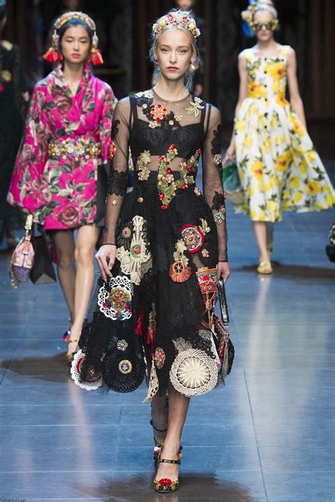 Dolce & Gabbana spring/summer 2016 collection – Milan fashion week ...