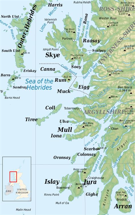 The Inner Hebrides - Island Profiles