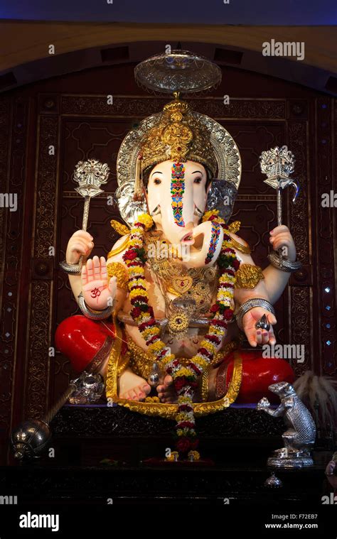 Ganesh festival, pune, maharashtra, india, asia Stock Photo - Alamy