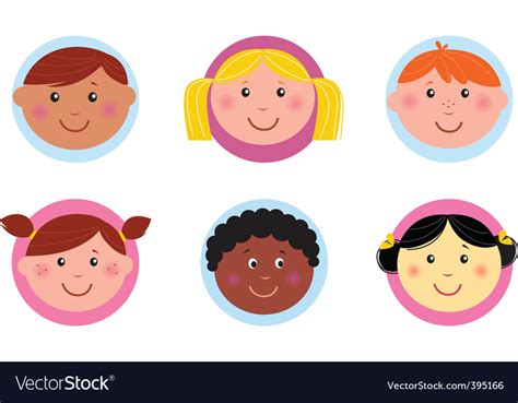 Cute kids Royalty Free Vector Image - VectorStock