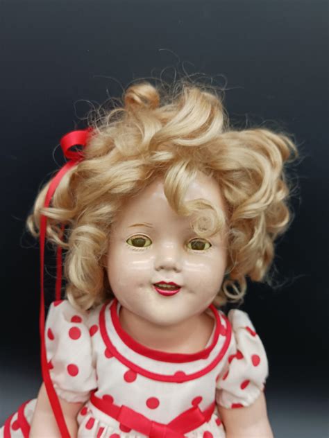 Shirley Temple Doll 17 Inch Hard Vinyl Est. 1958 Manufacture - Etsy
