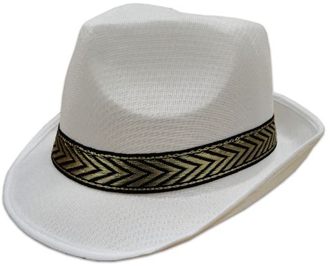 Classic White Mesh Fedora Hat – Bewild