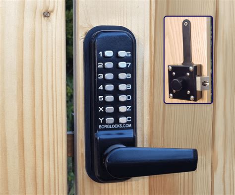 The perfect lock for your wooden gate – BL4409. Borg Locks