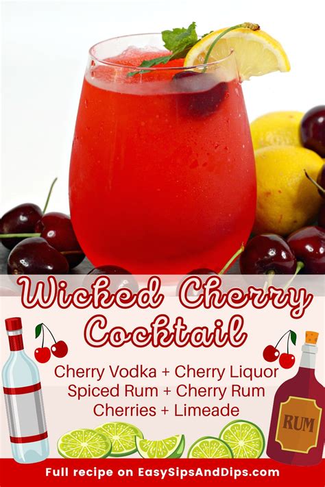 Wicked Cherry Cocktail