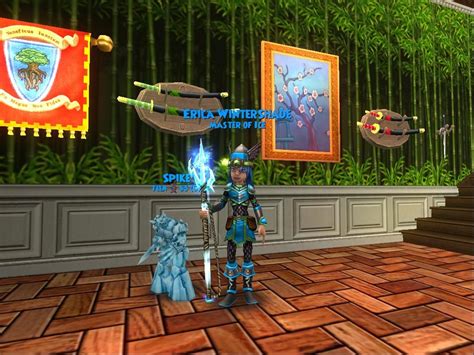 Wizard 101: Erica Wintershade (Level 61 / Ice School) @ home (12/3/2012 ...