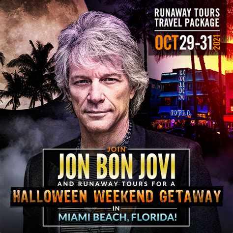 Miami Beach Jon Bon Jovi - Single (Package for one)