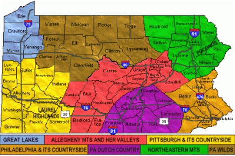 Pa State Parks Map - Printable Map