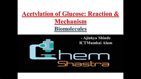 Acetylation of Glucose | Mechanism | Biomolecules | IIT-JEE (Hindi ...