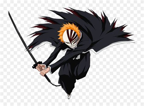 Ichigo Hollow Mask Bankai, HD Png Download - 758x557(#6770606) - PngFind