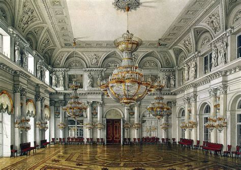 Halls of Winter Palace in Saint Petersburg. Hermitage excursions ...