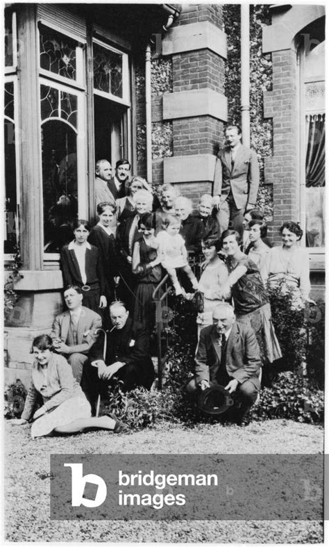 Charles de Gaulle (1890-1970) with his wife's family at Sept-Fontaines ...