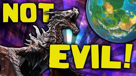 Skyrim - Alduin is NOT Evil! - Elder Scrolls Lore - YouTube