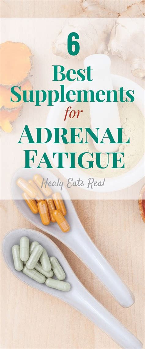 6 Best Supplements for Adrenal Fatigue - Healy Eats Real