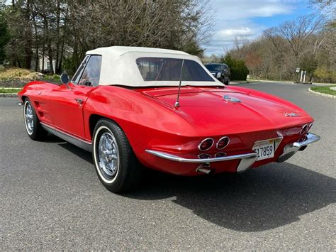 1963 CHEVROLET CORVETTE CONVERTIBLE C2 FRAMEUP RESTO CORRECT CODES NO RESERVE! - Classic ...