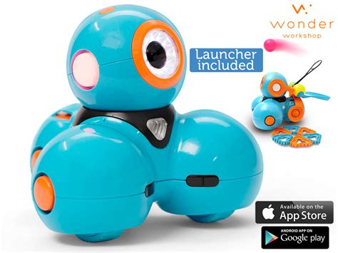 Wonder Workshop Dash Robot w. Launcher – Programmable Robot - Internet ...