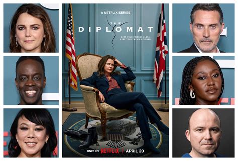 Exclusive: The Diplomat cast interviews with Keri Russell, Rufus Sewell, Ato Essandoh, Ali Ahn ...