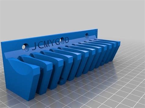 Wrench hanger / holder - wall mount by jcmygod - Thingiverse | 3d ...